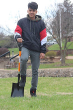 Load image into Gallery viewer, Heavy-Duty Transfer Shovel with 41" Ergonomic Handle - Ideal for Gardening &amp; ...