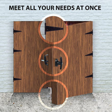 Load image into Gallery viewer, Heavy-Duty Shed Door Kit with Adjustable Barrel Bolts &amp; Secure Locking Mechanism