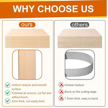 Load image into Gallery viewer, Unfinished Basswood Craft Sheets - 12"x12" - Ideal for Engraving &amp; Model Making