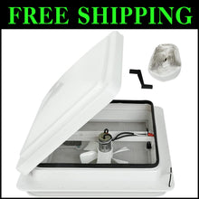 Load image into Gallery viewer, 12V Electric RV Roof Vent with 6" Blades - Efficient Airflow &amp; Easy Install
