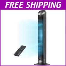 Load image into Gallery viewer, Stylish 40" Tower Fan with 5 Speed Settings, Remote Control &amp; Quiet Operation