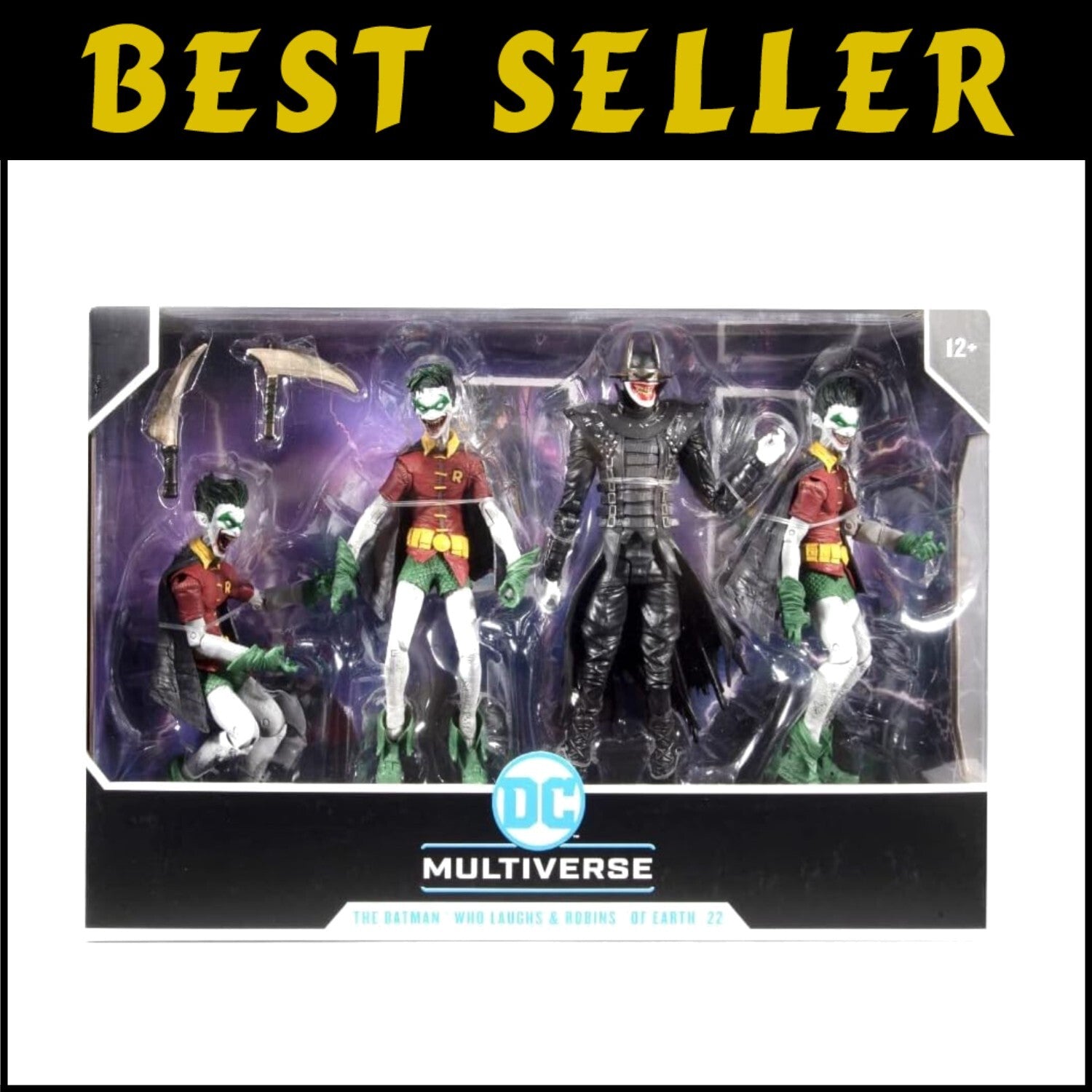 Limited Edition 7-Inch Action Figures: Batman Who Laughs & Robin Duo Set
