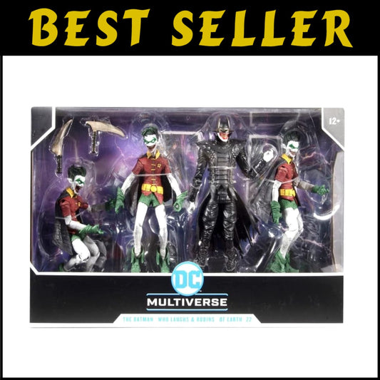 Limited Edition 7-Inch Action Figures: Batman Who Laughs & Robin Duo Set
