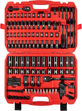 Load image into Gallery viewer, Durable Impact Socket Tool Set - 186 Pieces with Ratchet Wrench &amp; Extension Bars
