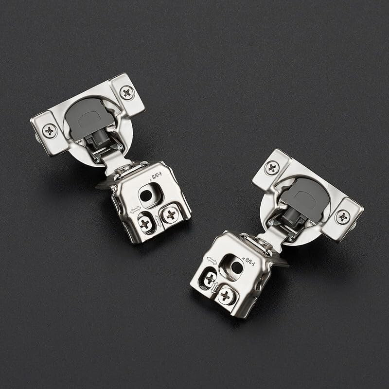 1-3/8 Inch Stainless Steel Soft Close Hinges - 30 Pack for Kitchen Cabinets