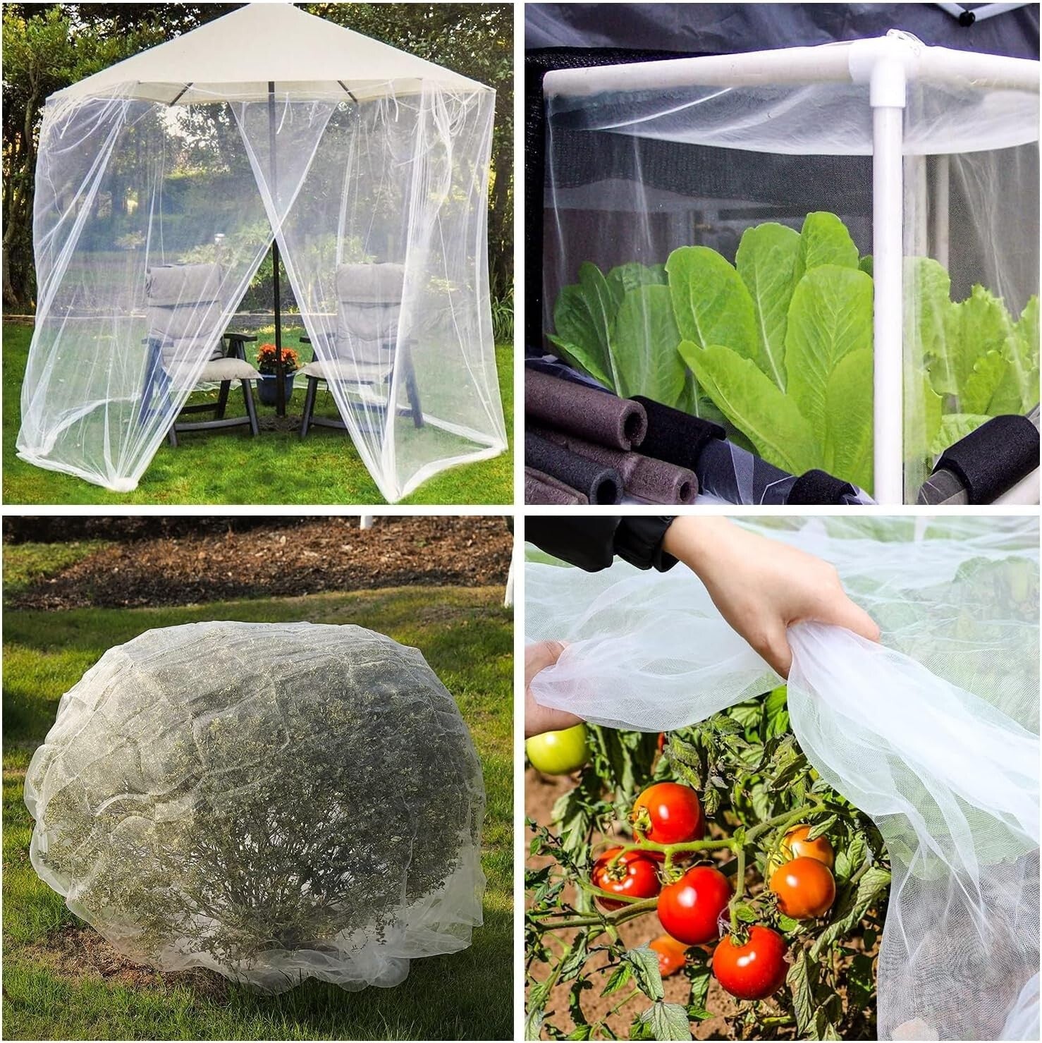 10X100FT Garden Mesh Netting for Ultimate Fruit Tree Protection & Plant Care
