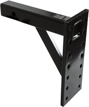 Load image into Gallery viewer, Versatile Black Pintle Hook Hitch Mount - 6 Position Adjustable with 14.5 Shank