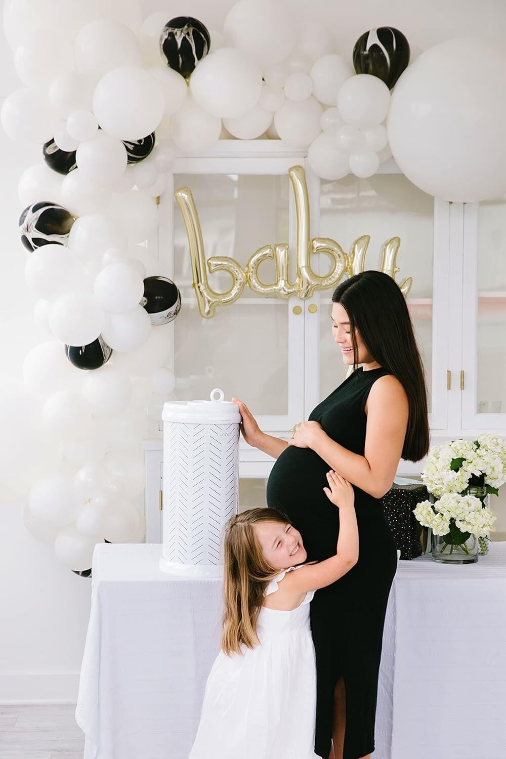 13 Gallon Stainless Steel Diaper Pail - Sleek, Childproof with Odor Control