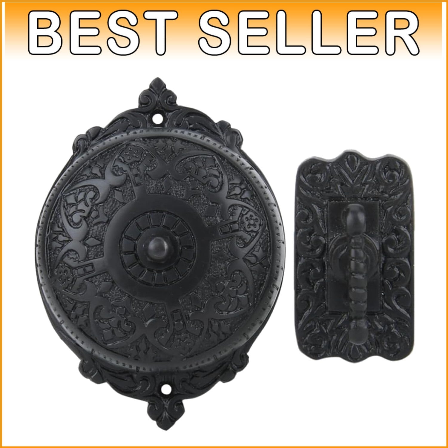 Durable Wireless Antique Doorbell with Classic Chime Sound - Effortless Charm