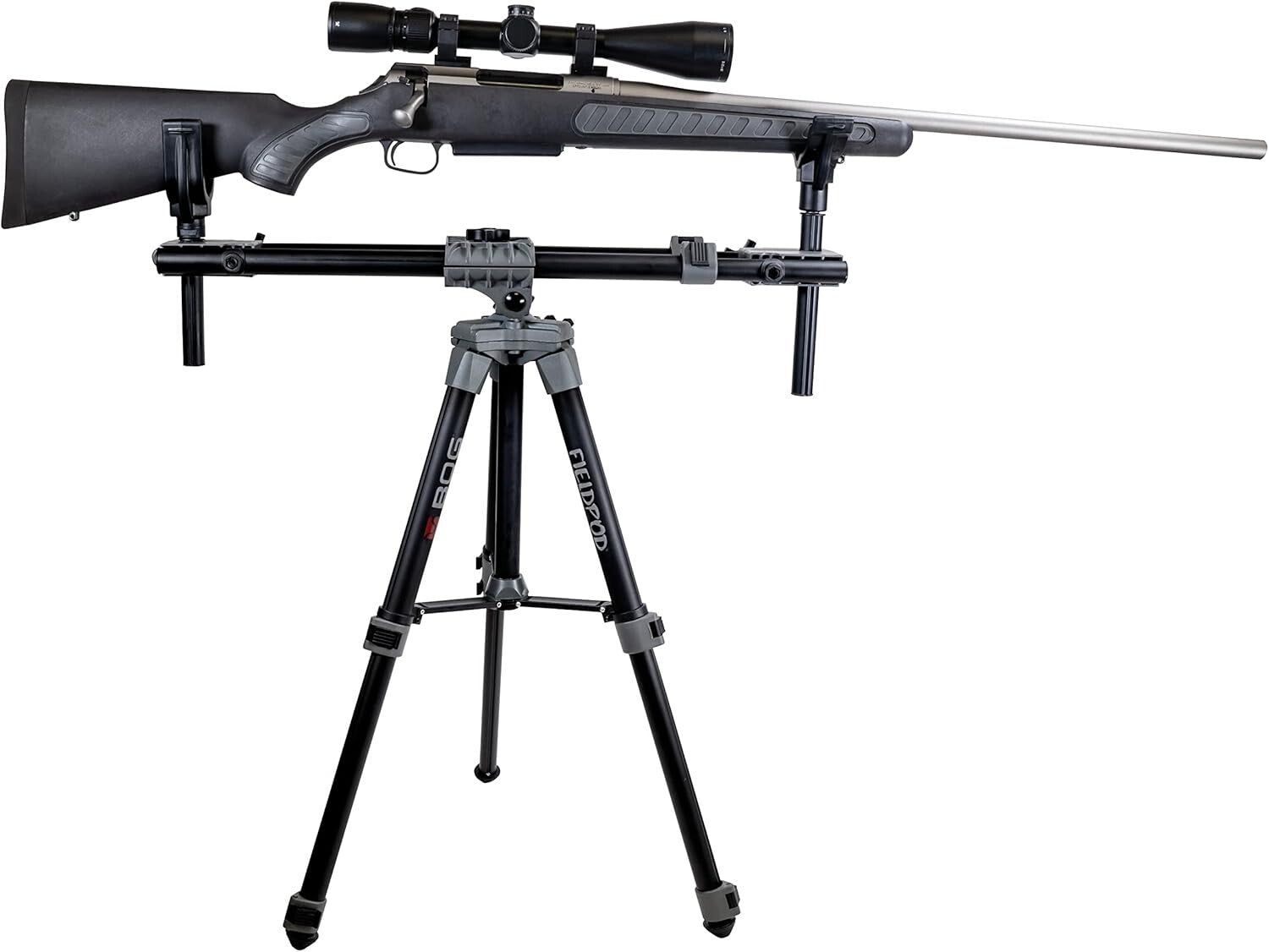 Durable Non-Marring Bipod Rest for Rifles & Crossbows - Lightweight & Stable
