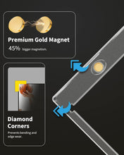 Load image into Gallery viewer, High-Clear Magnetic Trading Card Protectors - 20 Acrylic Cases with Gold Magnet