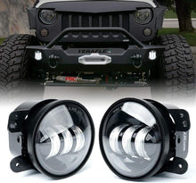 Load image into Gallery viewer, Waterproof 60W LED Fog Lamps for 2007-2018 Jeep Wrangler JK - Bright 6000K Light