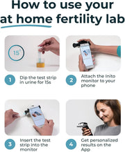 Load image into Gallery viewer, Comprehensive Hormone Tracker &amp; Fertility Monitor | Instant Results | 15 Tests
