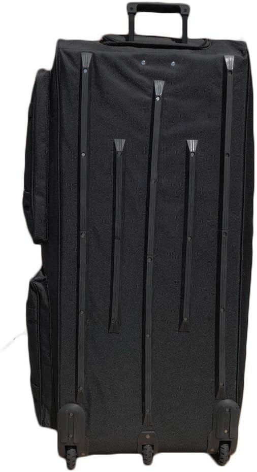 46-Inch Wheeled Duffle Bag - Heavy-Duty Oversized Luggage for Travel