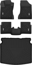 Load image into Gallery viewer, Heavy-Duty Black TPE Floor Mats &amp; Cargo Liners for Ultimate Vehicle Protection