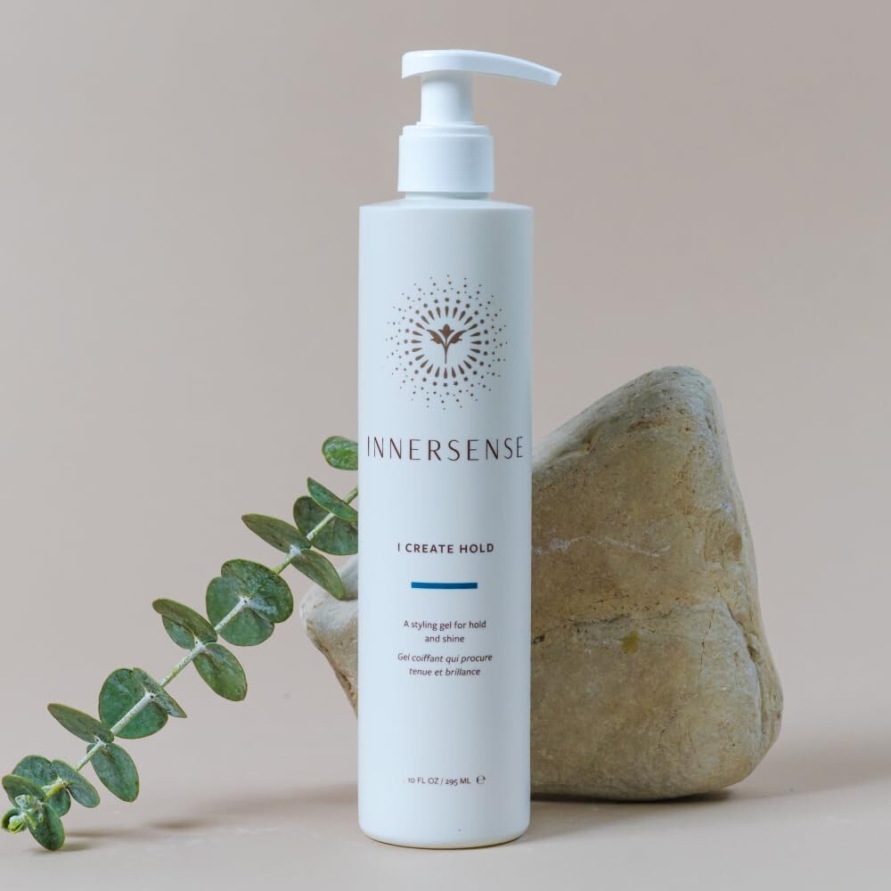 Organic Natural Hair Gel - Firm Hold & Shine, 32 fl oz Pump with Orange Blossom