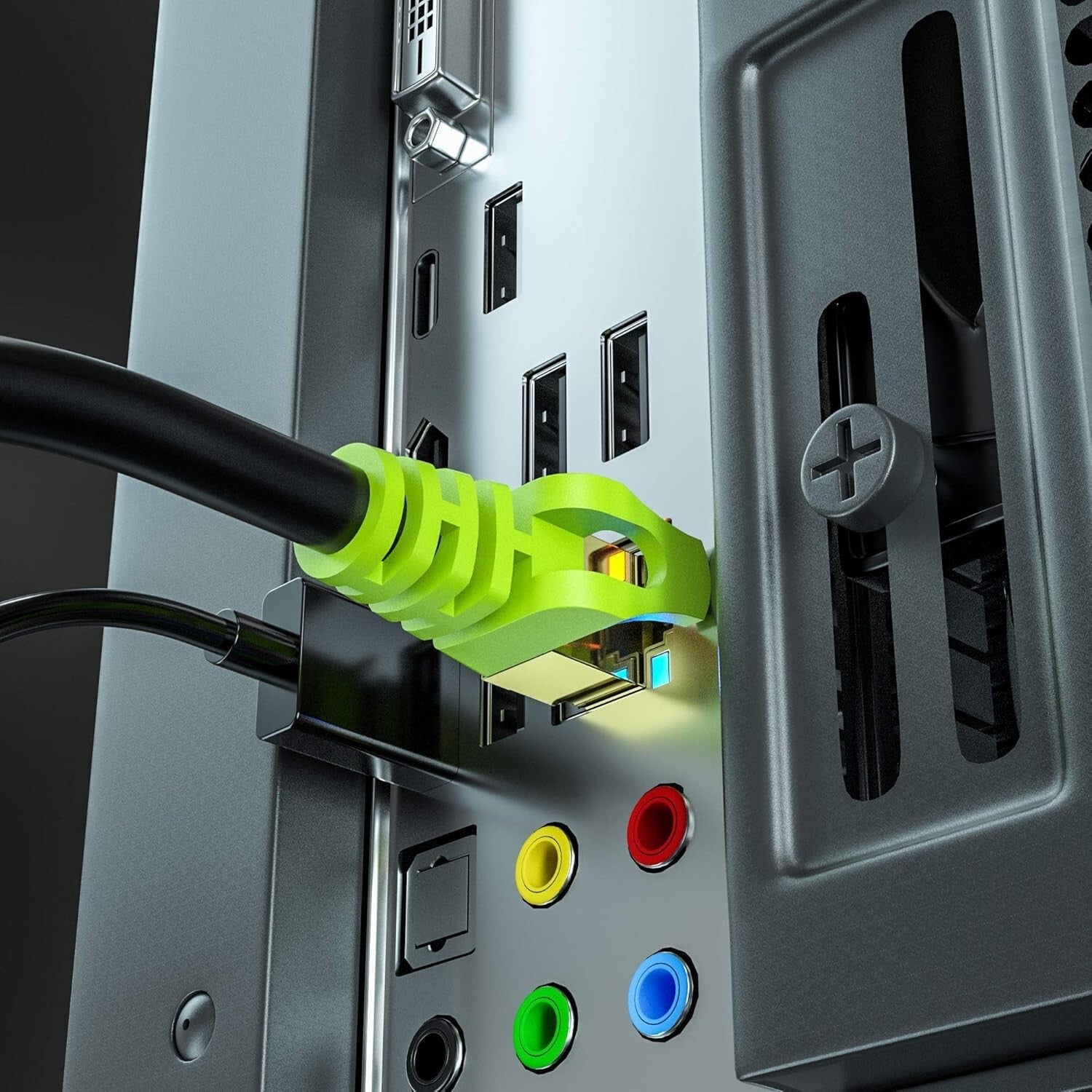 Heavy-Duty 300ft Cat 7 Outdoor Ethernet Cable - 10Gbps Waterproof Guarantee