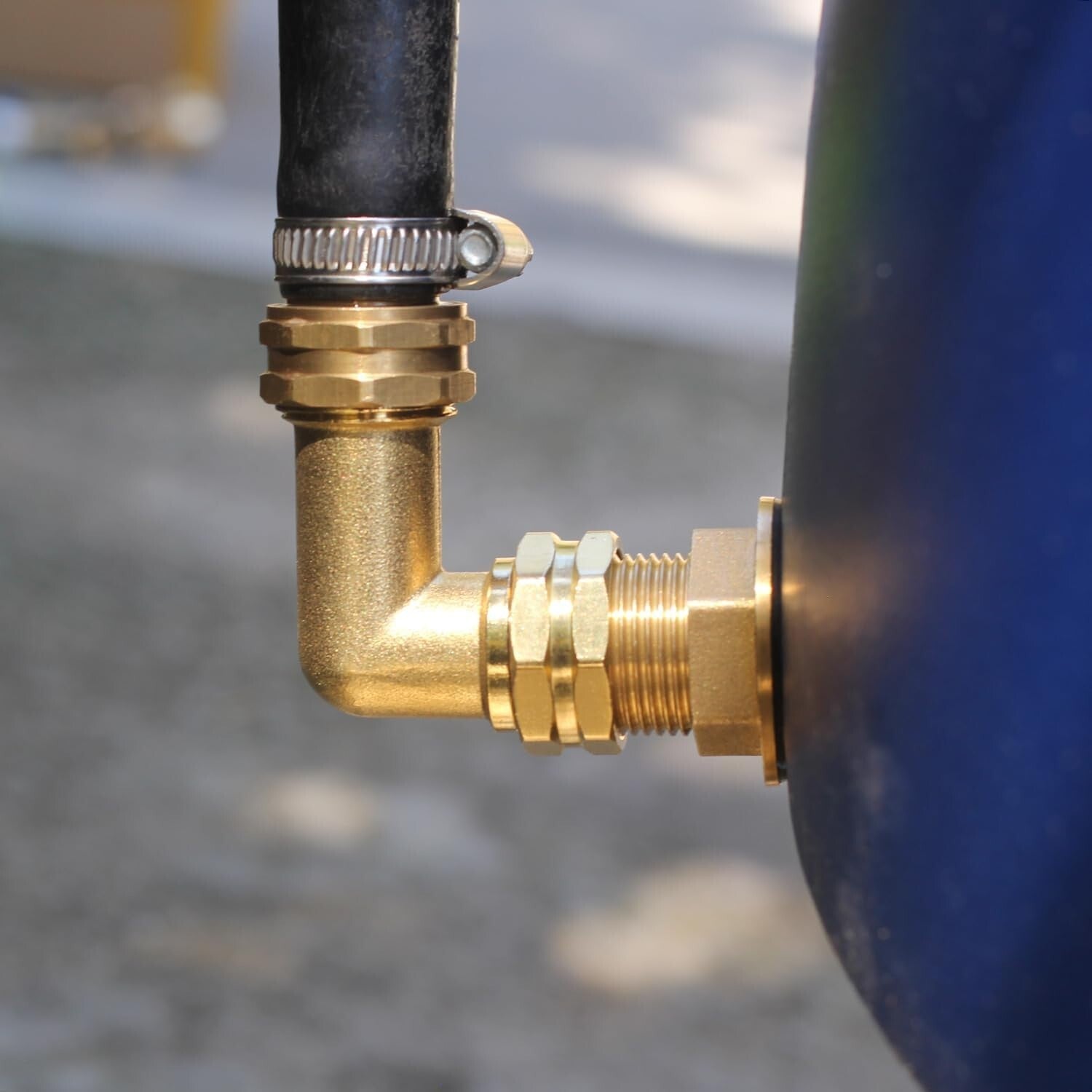 Durable 90 Degree Brass Hose Elbow Connector: 3/4" FHT & MHT, Leak-Free 10 Pack