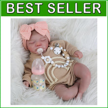 Load image into Gallery viewer, Lifelike Sleeping Reborn Baby Doll - 20 Inch - Complete with Nursing Kit