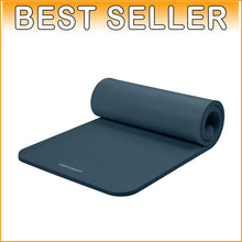 Load image into Gallery viewer, Solana 1" Thick Yoga Mat – Durable, Non-Slip, and Portable for Every Practice