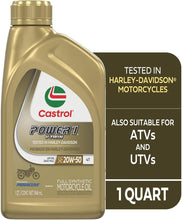 Load image into Gallery viewer, Trizone Technology 20W-50 Full Synthetic V-Twin Motorcycle Oil, 6 Quart Package