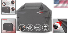 Load image into Gallery viewer, Adjustable Heavy-Duty Grill Cover – 60-Inch Waterproof, Fits Weber &amp; Charbroil