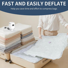Load image into Gallery viewer, Heavy-Duty Vacuum Seal Bags Set (25), 5 Sizes + Electric Air Pump Included