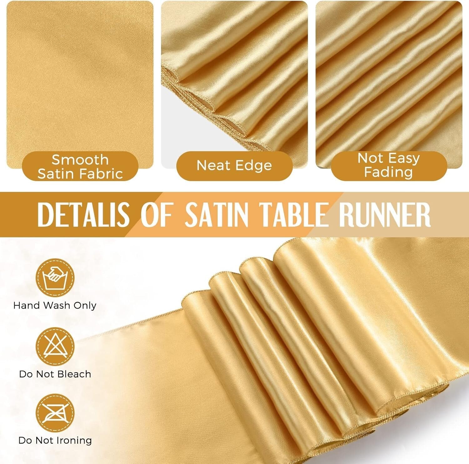 54x108 inch Black Disposable Tablecloths with Satin Runners for Luxurious Events