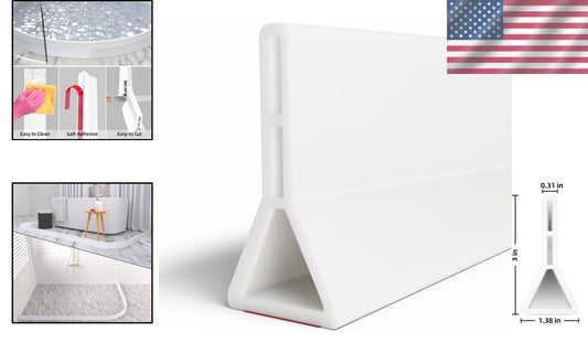 67 Inch High Shower Threshold Water Dam - Effective Water Stopper Solution