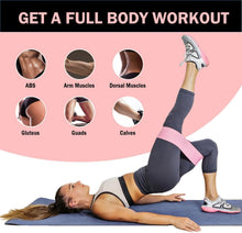 Load image into Gallery viewer, High-Quality Fabric Resistance Bands – Versatile Loop Bands for All Fitness