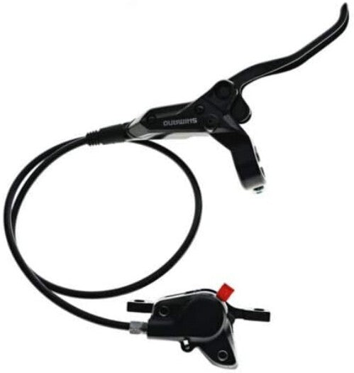 Complete Shimano MT200 Hydraulic Disc Brake Set with Resin Pads for Easy Upgrade