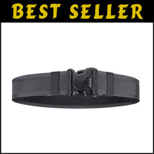 Load image into Gallery viewer, Lightweight AccuMold 7200 Black Duty Belt with Foam Padding and Stiffener