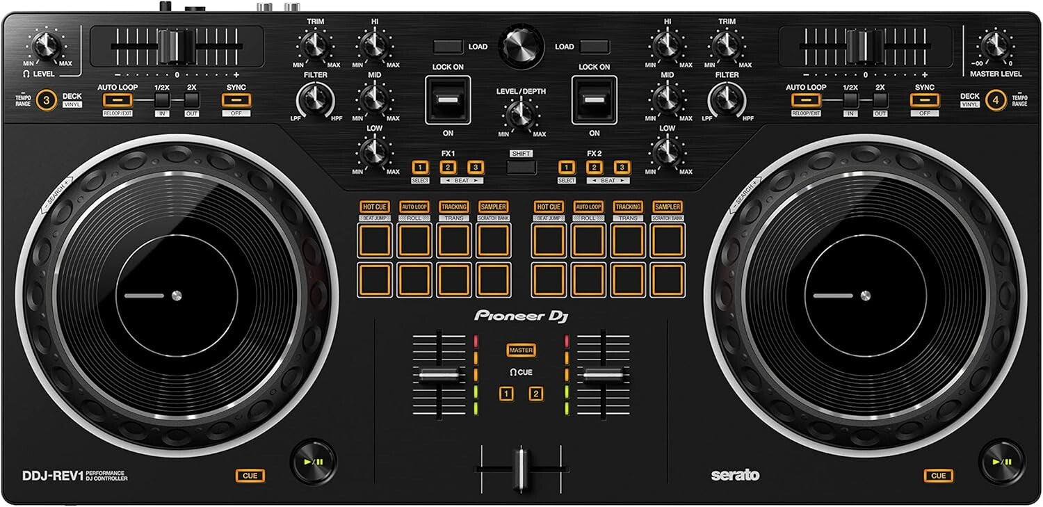 Professional Battle-Style DDJ DJ Controller for Serato - Ideal for Performances