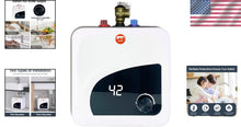 Load image into Gallery viewer, 2.7 Gallon Stainless Steel Electric Water Heater with Adjustable Thermostat