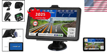 Load image into Gallery viewer, Advanced 7-Inch Car GPS with Real-Time Alerts &amp; Lifetime North America Maps