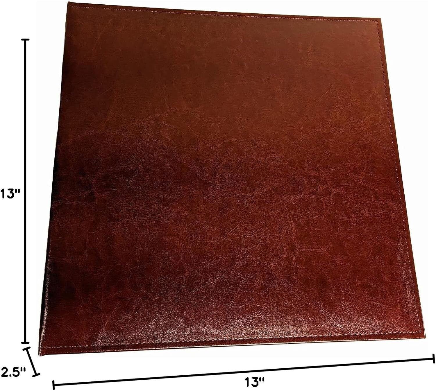 Elegant Vegan Leather Graduation Photo Album - 100 Pages & Self-Adhesive Sheets