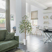 Load image into Gallery viewer, Realistic 5ft Tall Eucalyptus Plant - Perfect Faux Floor Decor for Home &amp; Office