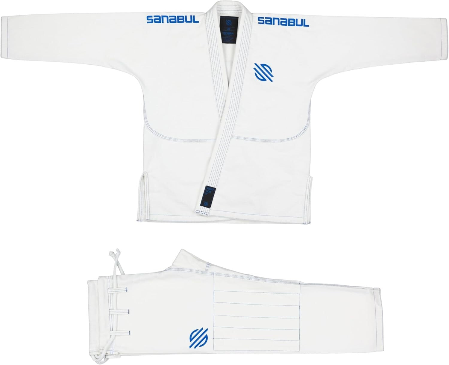 Essential Men's BJJ Gi - Lightweight Preshrunk 380 GSM Fabric for Training