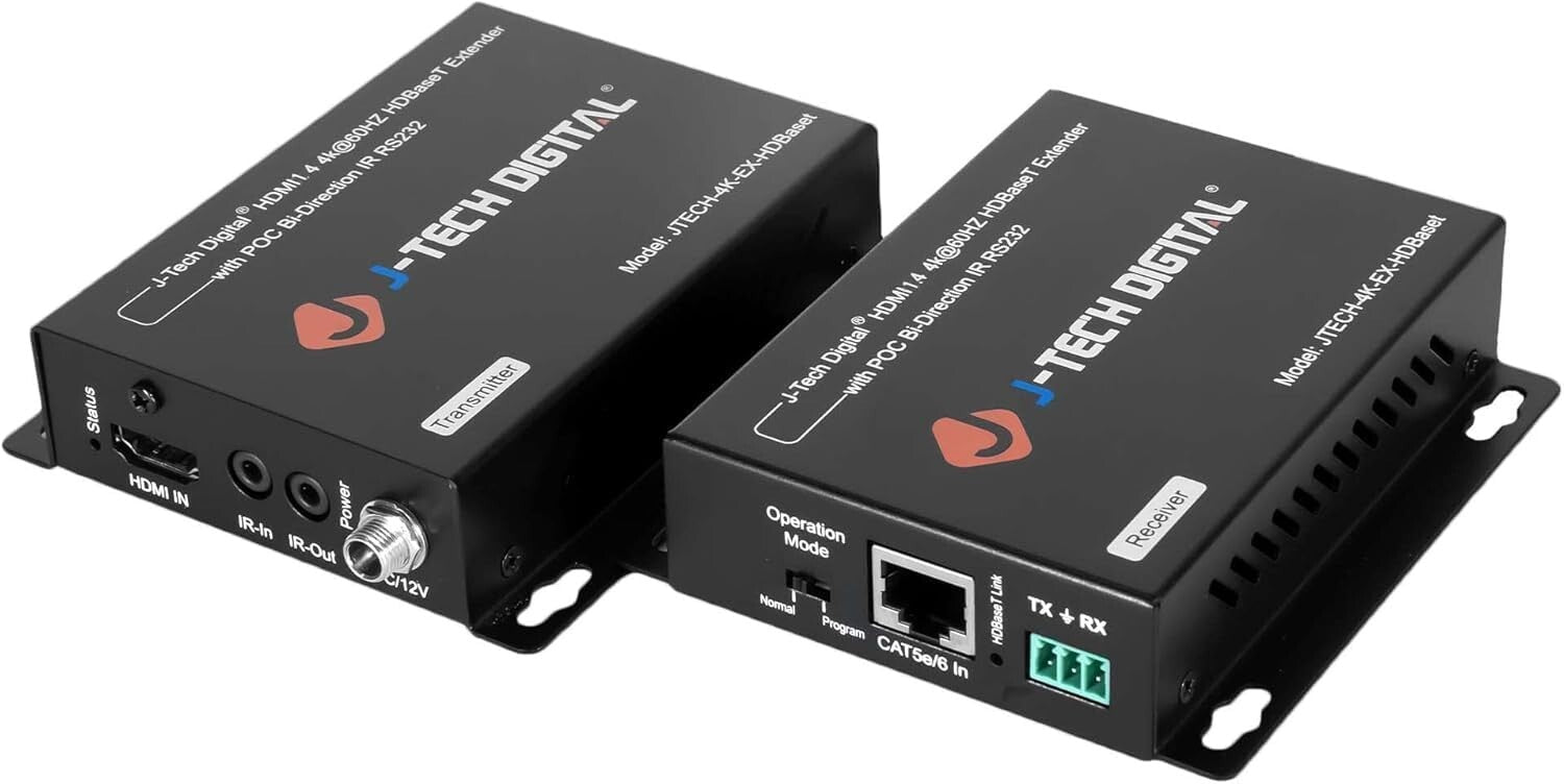 High-Performance 4K HDMI Extender - 230ft 1080P or 130ft 4K over Ethernet