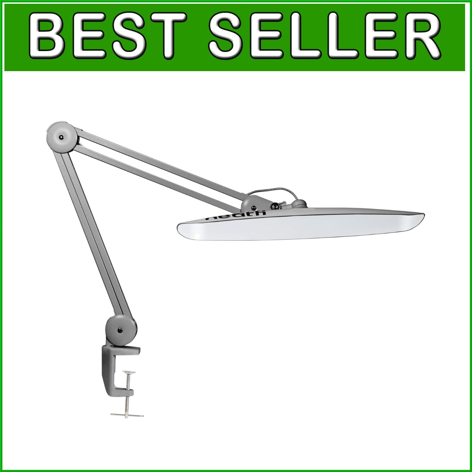 Flicker-Free 2,200 Lumens Adjustable Desk Lamp - Perfect for Hobbies & Crafts