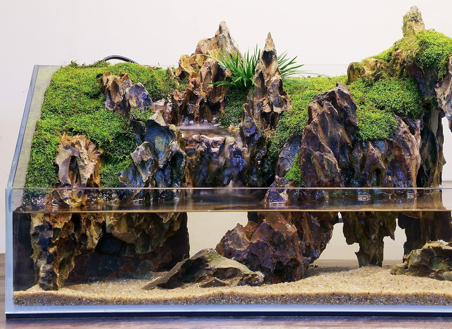 Namale Aquarium Sand (11 lbs) - Fine Grain Natural Color, Ideal for Aquascaping