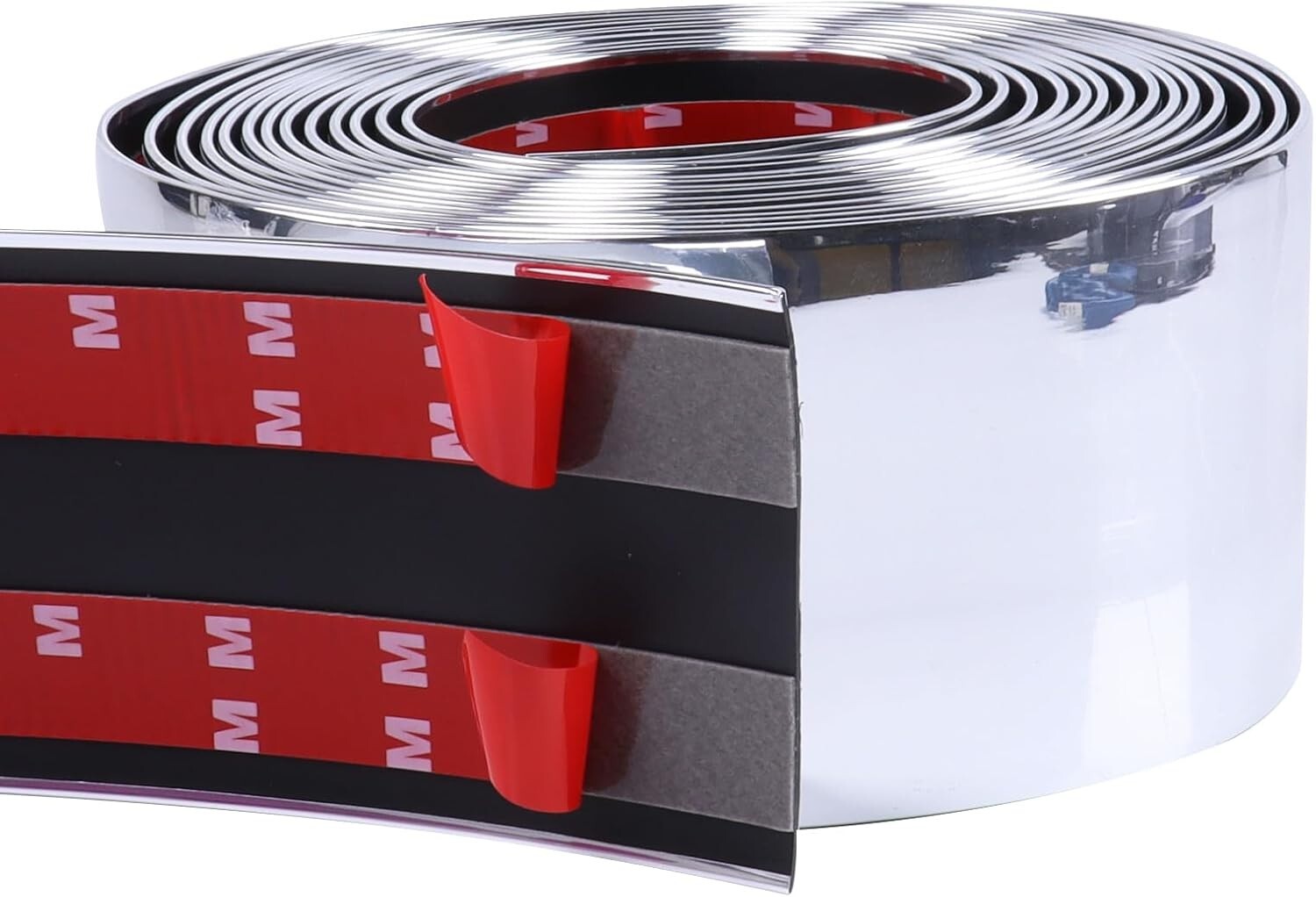 16FT Self-Adhesive Chrome Trim Molding - Heavy Duty Scratch-Proof Car Protection