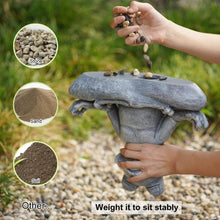 Load image into Gallery viewer, Intricate 12.5" L Meditating Frog Statue - Unique Gift for Zen Garden Lovers