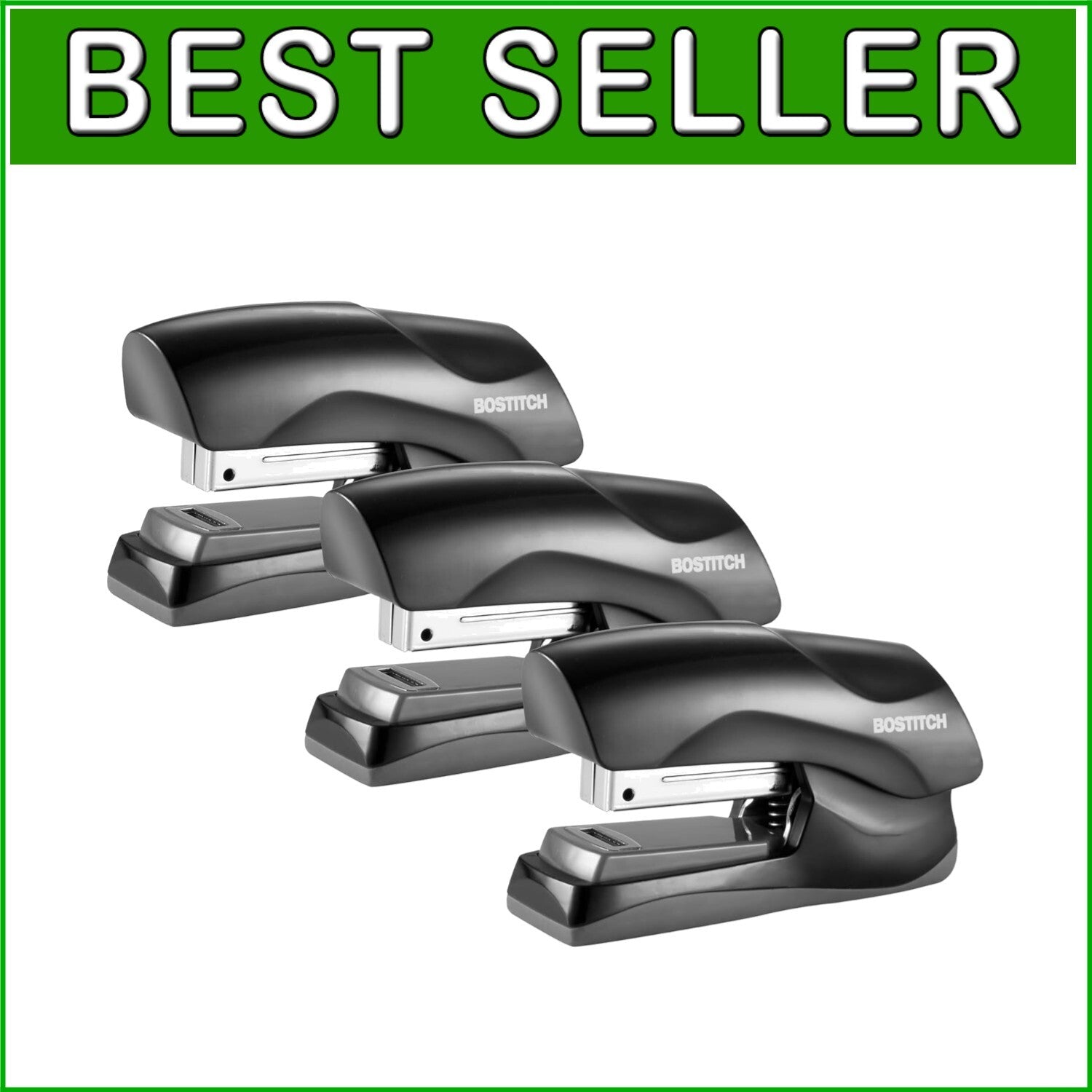 Lightweight Heavy Duty Stapler Set, 40 Sheet Capacity, Ideal for Office and Home