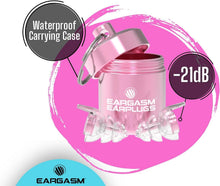 Load image into Gallery viewer, 21 dB High Fidelity Earplugs for Smaller Ear Canals - Includes Waterproof Case