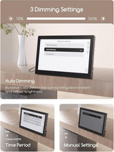 Load image into Gallery viewer, Sleek 10.1-Inch Digital Clock with Temperature &amp; Humidity - Perfect for Home