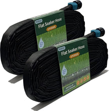 Load image into Gallery viewer, Durable Dual-Layer Soaker Hose 100 ft - Clog-Resistant and Easy to Store Design