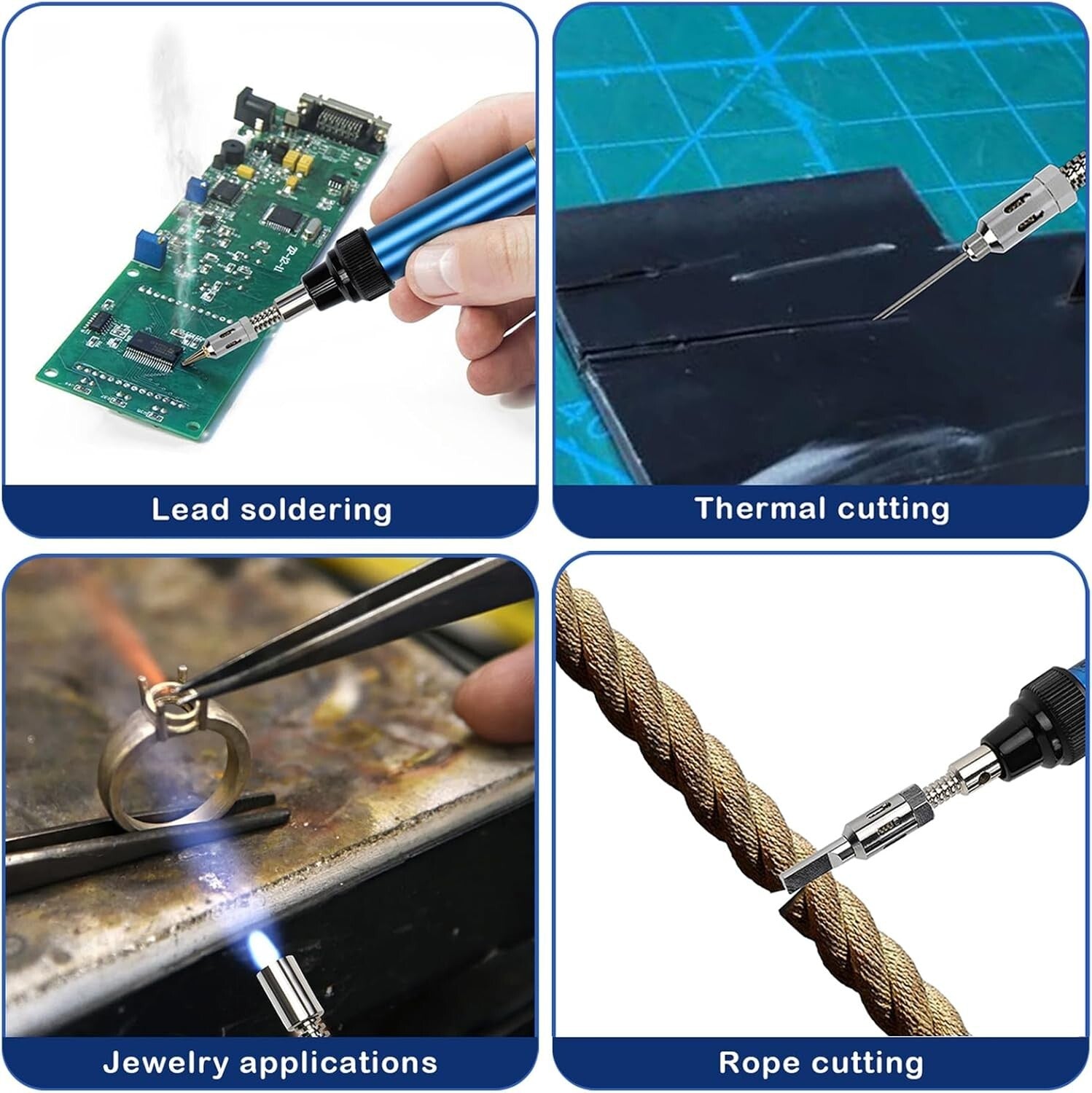 Portable Jewelry Soldering Torch with High-Temperature Capabilities & Pro Kit