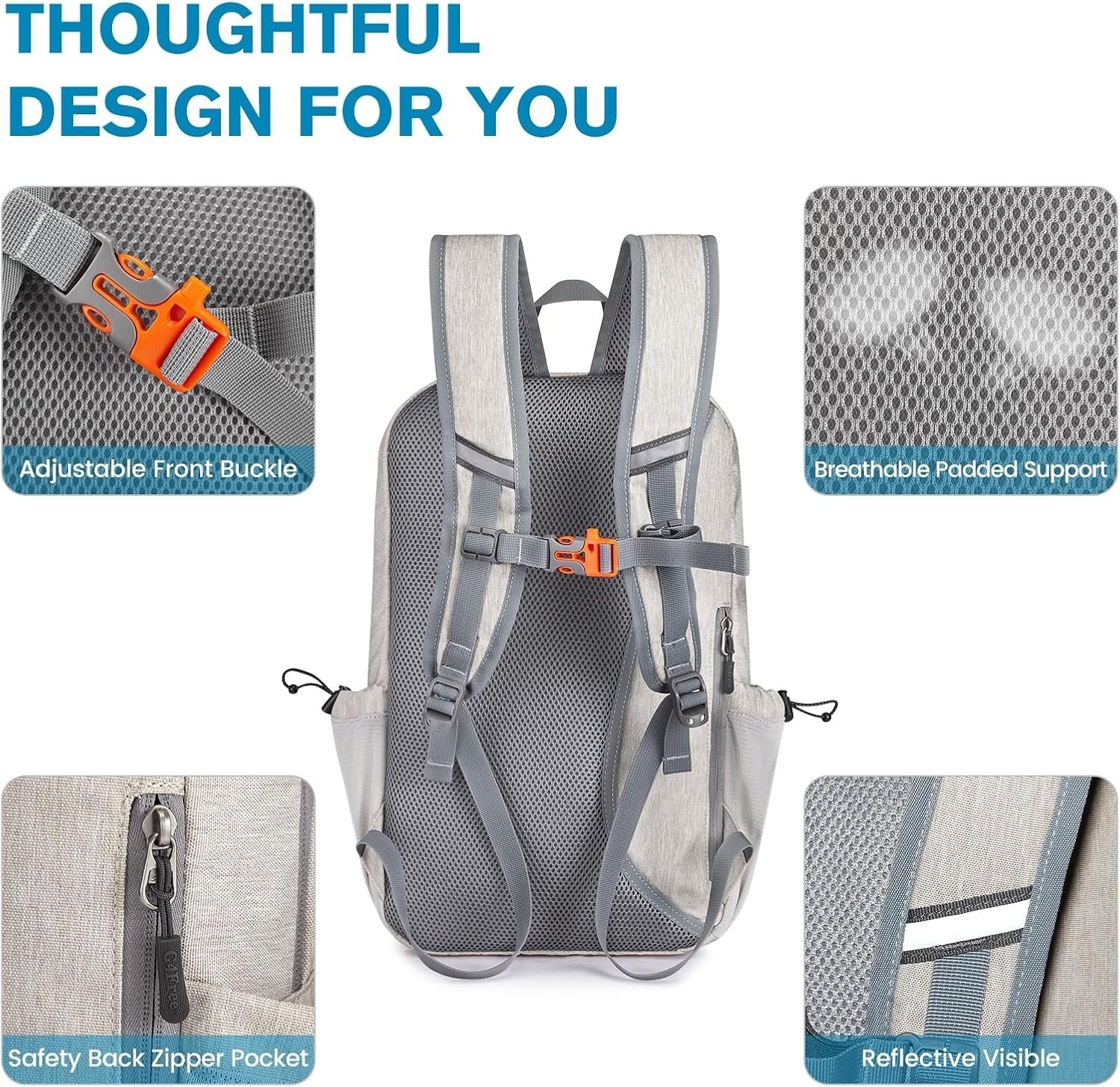 Durable Pickleball Backpack with Padded Straps & Hidden Pocket - Perfect Gift