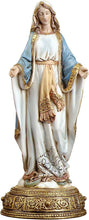 Load image into Gallery viewer, Religious Home Decor: 10.25" Our Lady of Grace Figure with Scroll - Elegant Gift